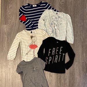 4T Old Navy Group of tops